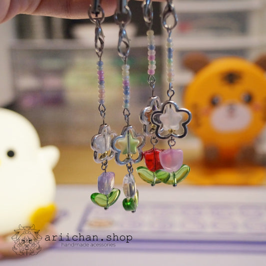 Flower Phone Charm