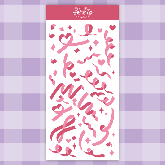 Confetti Vinyl Sticker Sheet