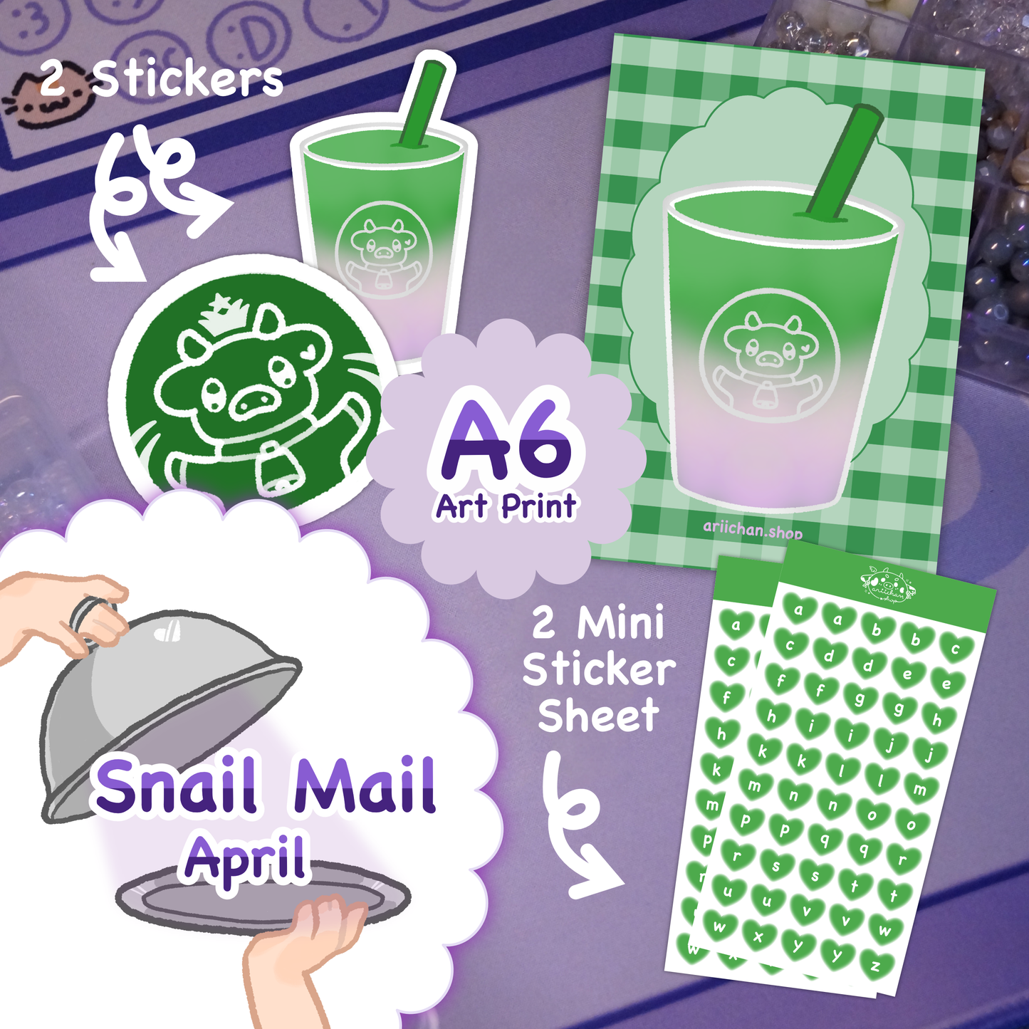 Monthly Snail Mail Club