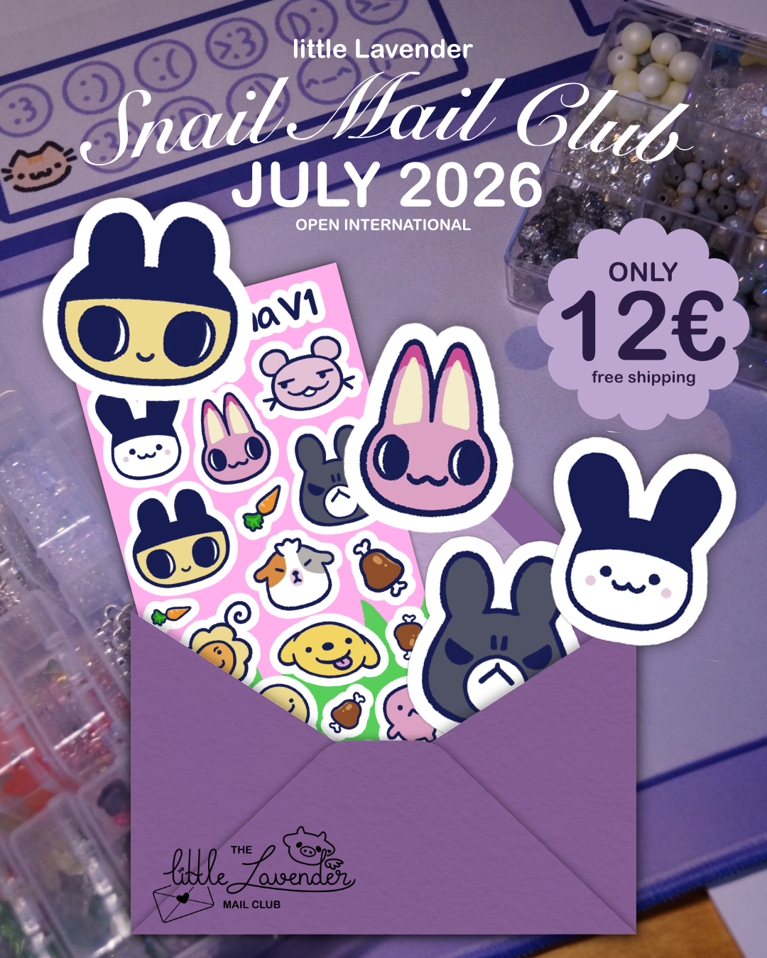 Monthly Snail Mail Club