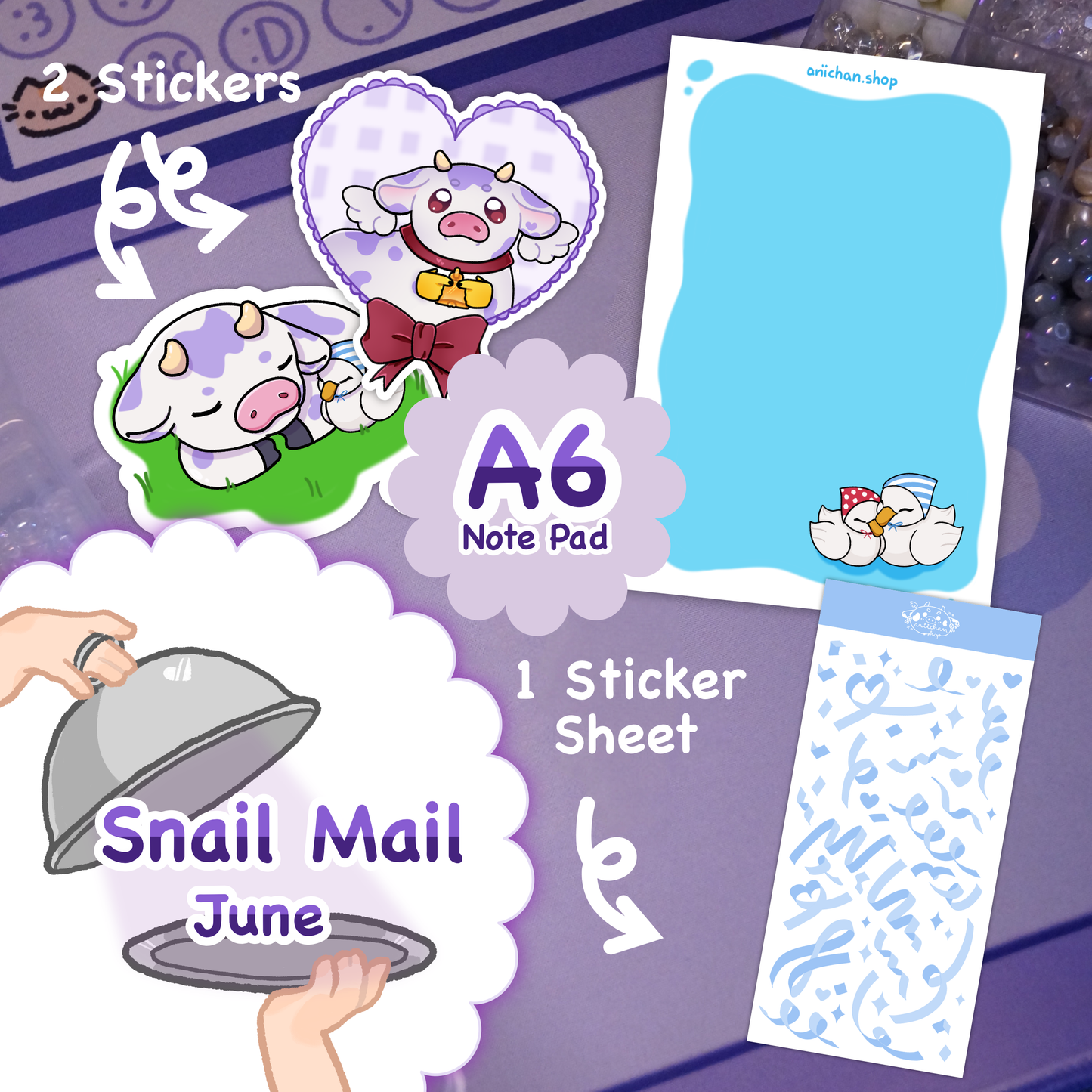 Monthly Snail Mail Club