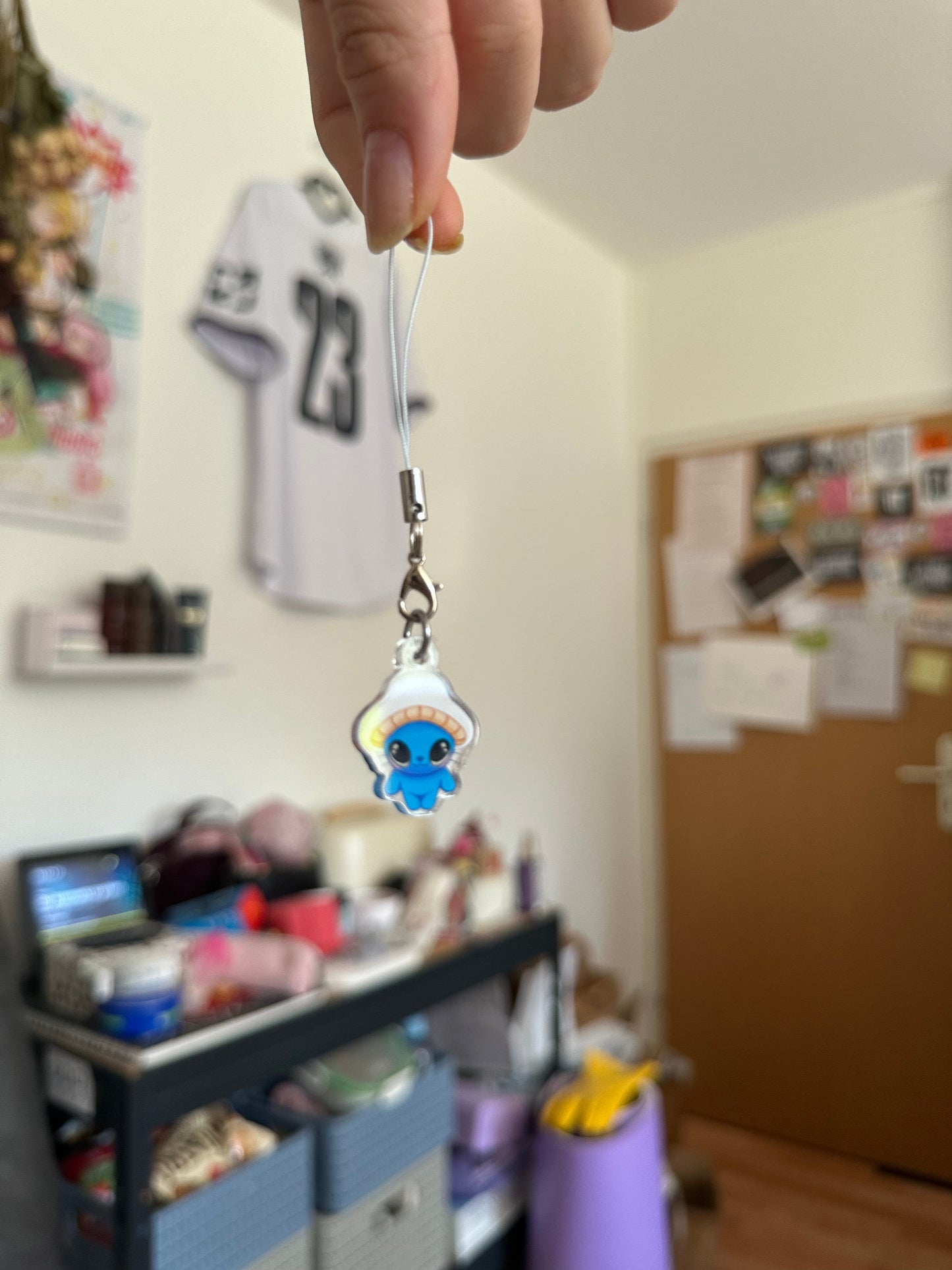 Smurf Phone Charm Phone Charm