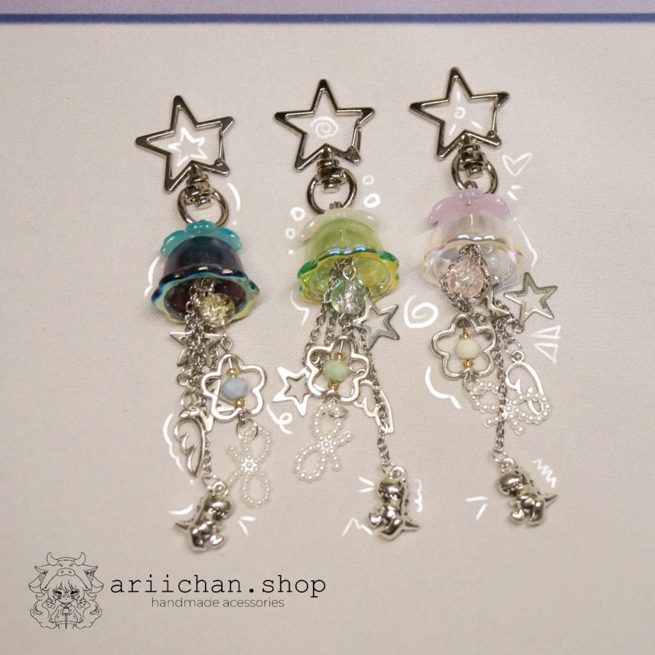 Jellyfish Keychain Pt.2