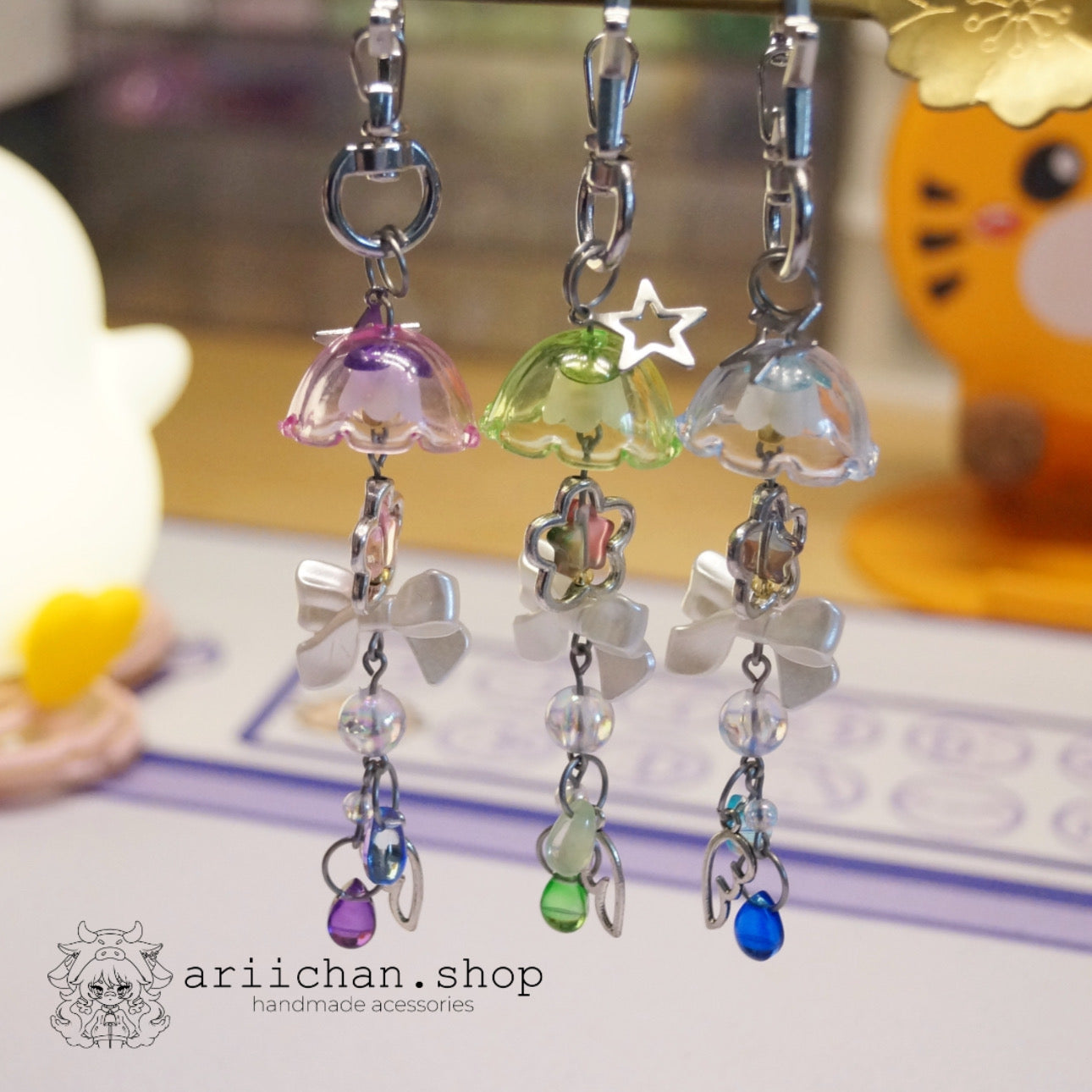 Jellyfish Keychain V3