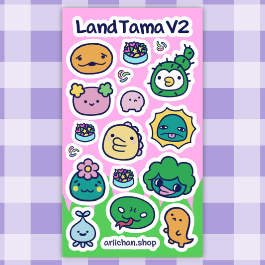 Tamagotchi Vol.2 Vinyl Sticker Sheet