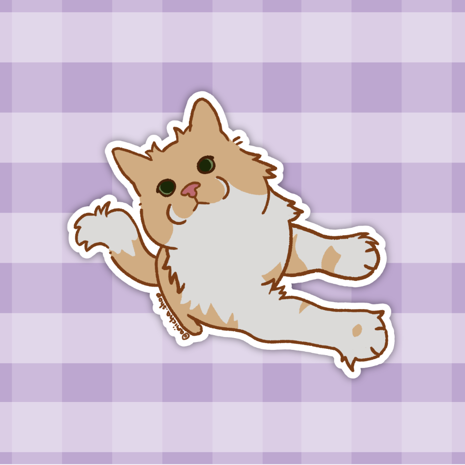 Cat Vinyl Sticker