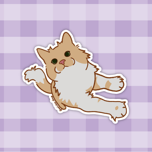 Cat Vinyl Sticker